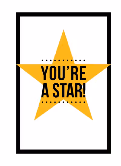 You're a Star