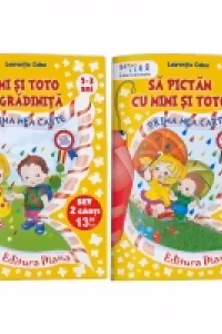 Set doua caiete A4 (2-3 ani) - 2016 - color - Anteprescolari