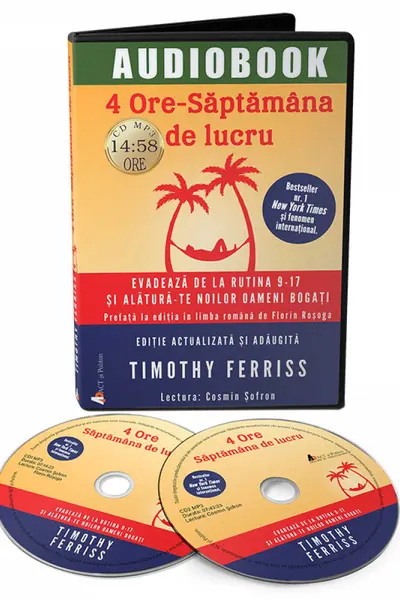 Audiobook: 4 ore săptămâna de lucru