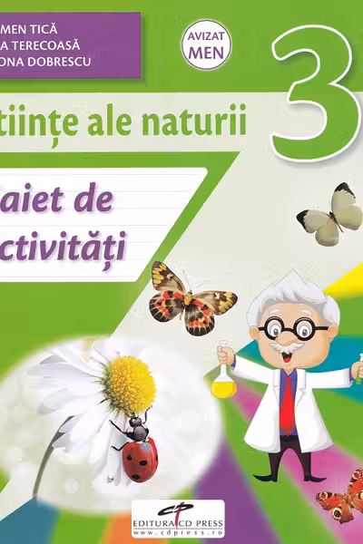 Științe ale naturii - Clasa 3 - Caiet de activități