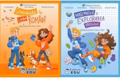 Set Manuale Comunicare in limba romana si Matematica si explorarea mediului pentru clasa a 2-a