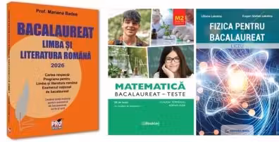 Pachet Bacalaureat 2026. Limba si literatura romana, Matematica M2 Profil Stiinte ale naturii. Teste si Fizica - Mariana Badea, Claudia Temneanu, Eugen Stefan Lakatos