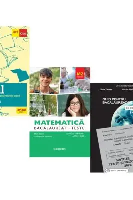 Pachet Bacalaureat 2026. Eseul. Pregatire individuala pentru proba scrisa, Matematica M2 Profil Stiinte ale naturii. Teste si Biologie clasele 11-12 - Liliana Paicu, Claudia Temneanu, Stelica Ene