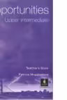 Opportunities Upper Intermediate Teacher's Book