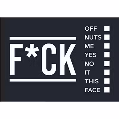 F*ck Vouchers: The Sweary Way to Say What You Really Think