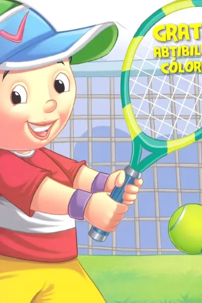 Tenis. Abțibilduri colorate