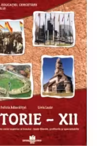 Manual de istorie pentru clasa a 12-a
