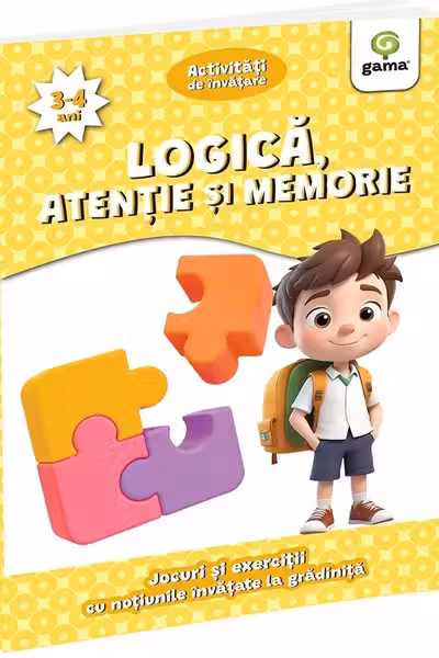 Logica, atentie si memorie 3-4 ani