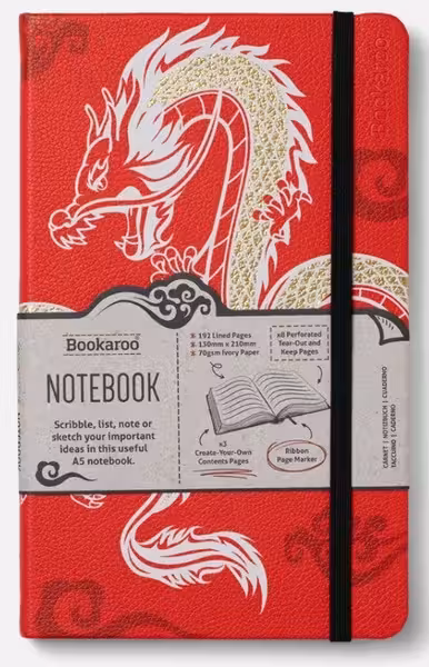Bookaroo A5 Journal: Warrior Dragon
