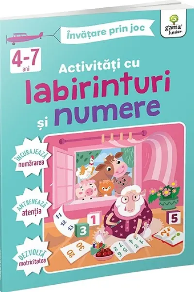 Activitati cu labirinturi si numere