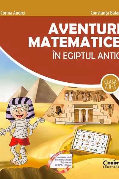 Aventuri matematice in Egiptul Antic clasa a II-a