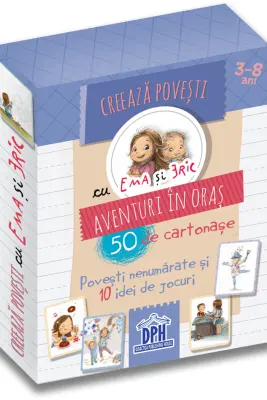 Creeaza povesti cu Ema si Eric. Aventuri in oras - Ioana Chicet-Macoveiciuc, Lavinia Trifan