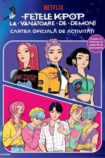 Fetele K-Pop la vanatoare de demoni. Cartea oficiala de activitati