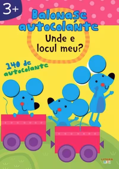 Balonase autocolante - Unde e locul meu?
