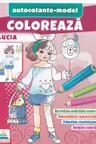 Coloreaza+autocolante Lucia