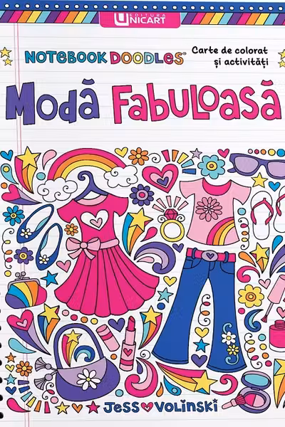 Moda fabuloasa. Carte de colorat si activitati