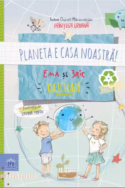 Planeta e casa noastra! Ema si Eric recicleaza