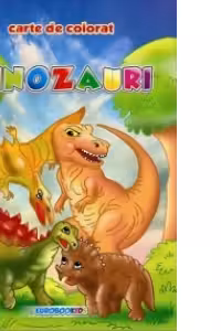 Dinozauri - carte de colorat (format B5)