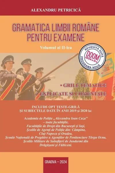 Gramatica Limbii Romane pentru examene 2026 - Volumul 2