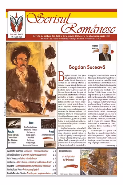 Revista Scrisul Românesc Nr.2 din 2022