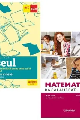 Pachet Bacalaureat 2026. Eseul. Literatura Romana. Pregatire individuala pentru proba scrisa si Matematica M1. Teste - Liliana Paicu, Rodica Manolescu