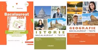 Pachet Bacalaureat 2026 Limba romana, Geografie si Istorie - Mihaela Dobos, Adrian Ilie Aichimoaie, Cristina Moldovan