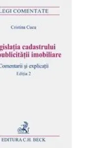 Legislatia cadastrului si a publicitatii imobiliare