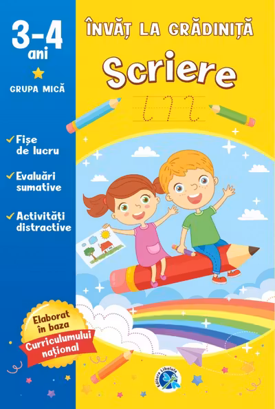 Scriere. 3-4 ani grupa mica. Invat la gradinita