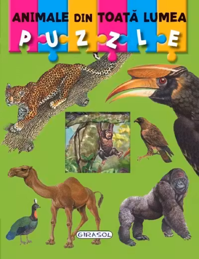 Puzzle animale din toata lumea