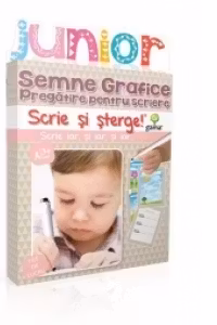 Scrie si sterge. Semne grafice. Pregatire pentru scriere. (Junior). Gama