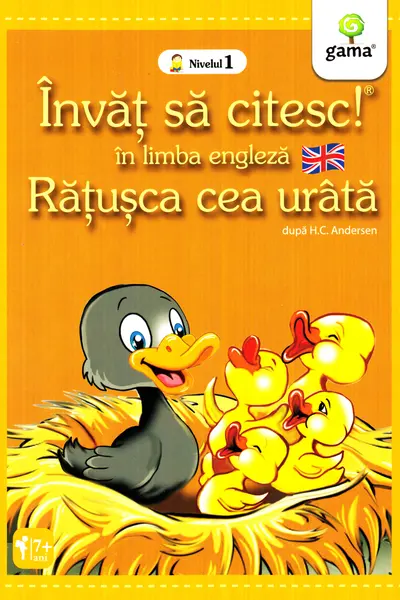 Invat sa citesc in limba engleza! Ratusca cea urata. Nivelul 1