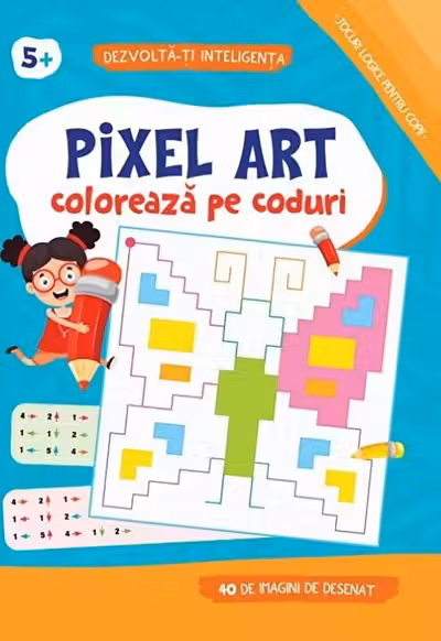 Pixel Art - Coloreaza pe coduri