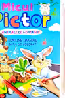 Micul pictor: Animale de companie. - Set 8 creioane