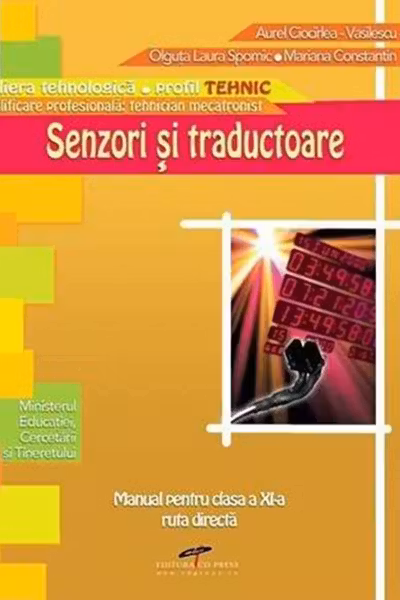 Senzori si traductoare, manual pentru clasa a XI-a