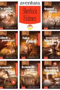 Pachet 12 carti Sherlock Holmes