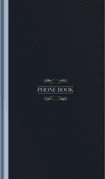 Телефонная книга.Моноколор. Dark