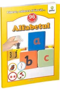 Lipesc, colorez si invat - Alfabetul