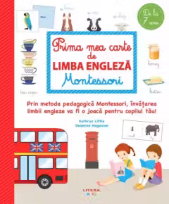 PRIMA MEA CARTE DE LIMBA ENGLEZA MONTESSORI.