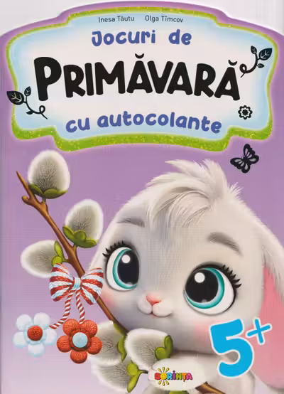 Jocuri de Primavara cu autocolante. 5+