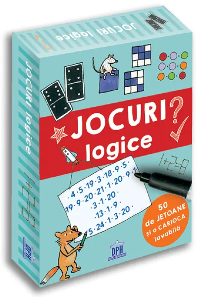 Jocuri logice - 50 de jetoane