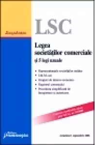 Legea societatilor comerciale si 5 legi uzuale (actualizat 1septembrie 2008)
