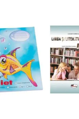 Pachet Caiet Pestisor dictando A5, 48 file, Casa Tipografica si Limba si literatura romana. Caiet pentru clasa a 3-a