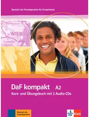 DaF kompakt A2. Deutsch als Fremdsprache für Erwachsene. Kurs- und Übungsbuch mit 2 Audio-CDs