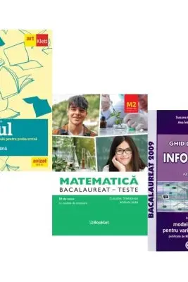 Pachet Bacalaureat 2026. Eseul. Pregatire individuala pentru proba scrisa, Matematica M2 Profil Stiinte ale naturii. Teste si Informatica. Clasele 11-12 intensiv Pascal C/C++ - Liliana Paicu, Claudia Temneanu, Susana Galatean