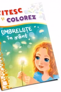 Citesc si colorez - Umbrelute in vant