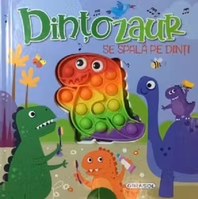 Dintozaur se spala pe dinti