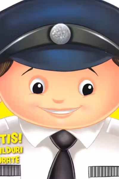 Polițist. Abțibilduri colorate