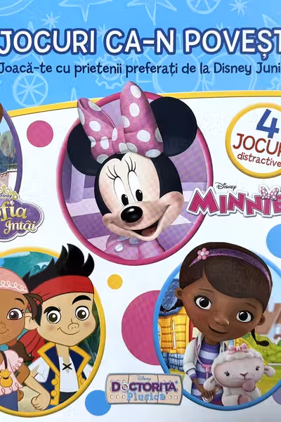 Disney. Jocuri ca-n povesti. Joaca-te cu prietenii preferati de la disney junior
