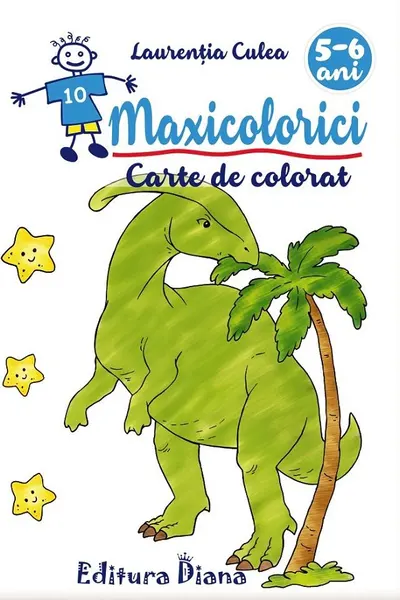 Maxicolorici. Carte de colorat 5-6 ani