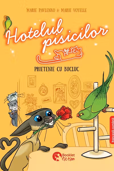 Hotelul pisicilor: Prietenie cu bucluc. Ediție bilingvă